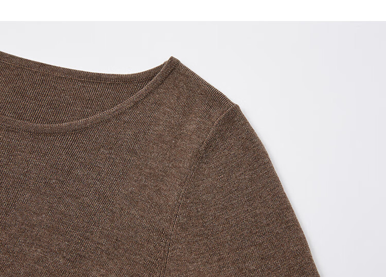 Demana Autumn French Style Velvet Embossed Splicing Waist Slim Fit Petite Women's Dress with Wool 3