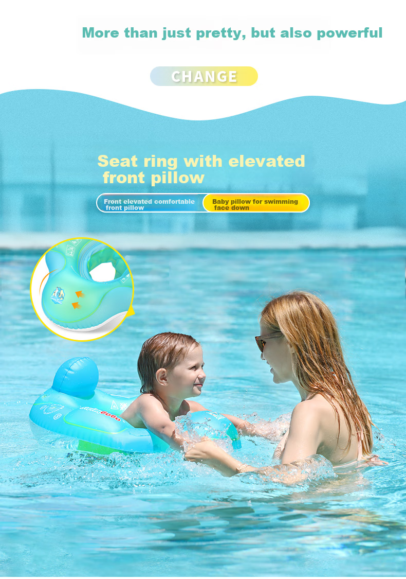 Swimbobo Children's Swimming Ring, Anti-Rollover, Boys And Girls Seat Ring, Inflatable Float Ring, Children's Swimming Equipment BO8001S 2