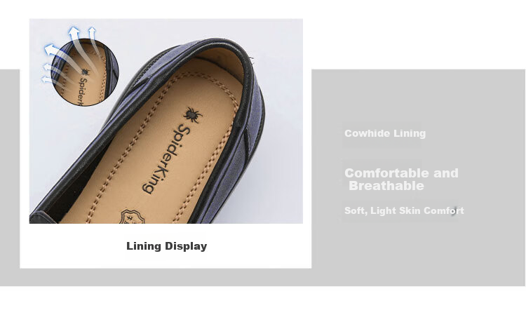 SPIDER KING Loafers for Women, Thick-Soled Horse Bit Buckle, Soft-Soled Casual Shoes, Slip-On, British Style Versatile Leather Shoes, Black, Size 36 9