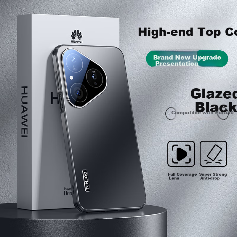 Чехол Tianjue для Huawei Pura 80, силиконовый, противоударный, микро-матовый, ультратонкий, черный