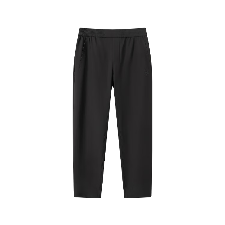 JD Jingzao Water-Repellent 25 New Men's Sports Pants Autumn Winter Warm Outdoor Hiking Durable Commuter Casual Pants Black XL