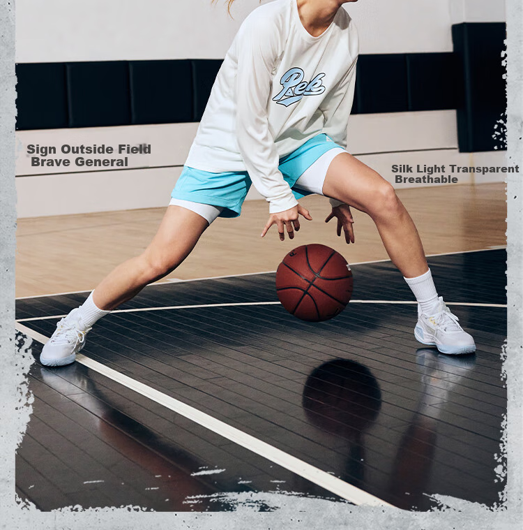 PEAK Taiji Youxia 2.0 Basketball Shoes for Women, Spring And Autumn Soft-Soled Shock-Absorbing Practical Basketball Shoes, Women's Sports Shoes DA410028 7
