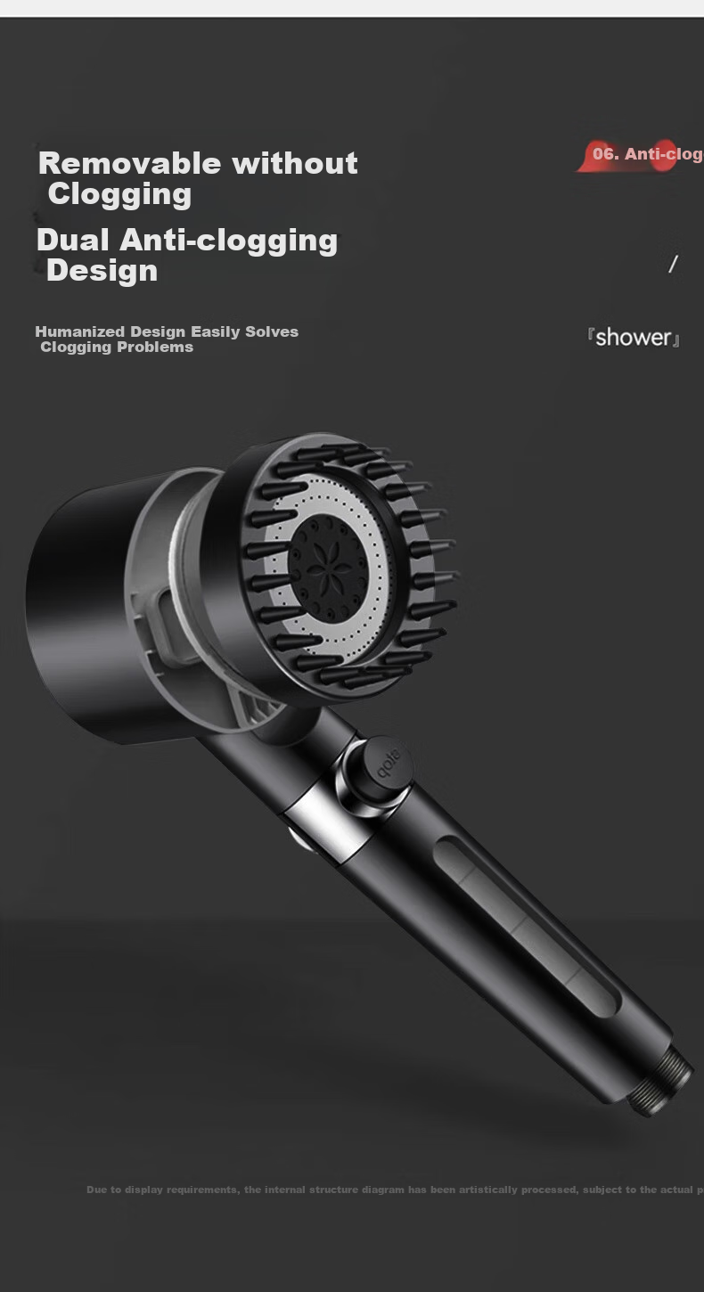 JROR [Germany] Pressurized Shower Head Set of Three, Bathroom Filtered Shower Head, Bathroom Shower System 13