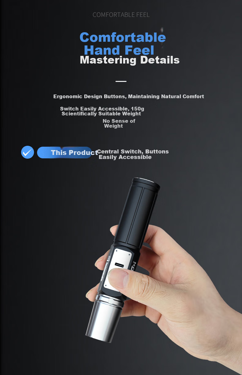 WARSUN FIND8 Jade Flashlight, High-Intensity Purple Light, Professional Three-Light Source for Jade And Jewelry Inspection, 365nm LED Lamp 5