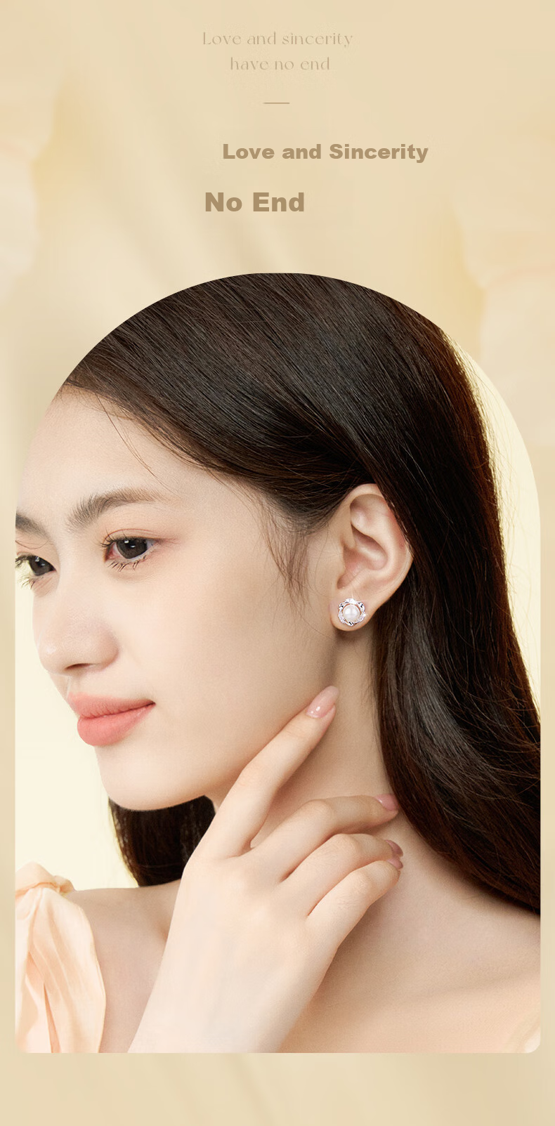 GLTEN Mobius Pearl Silver Stud Earrings for Women, Luxury New Style Birthday Gift for Girlfriend Or Wife on May 20 3