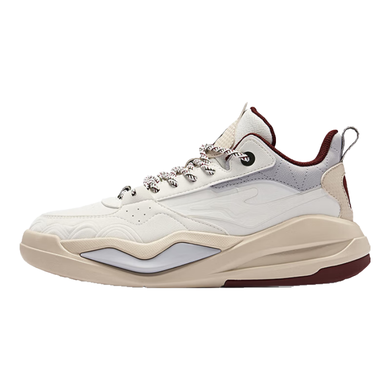 ERKE Tang Palace Night Garden Men's Sports Casual Shoes Men's High-top Breathable All-match 2025 New Model