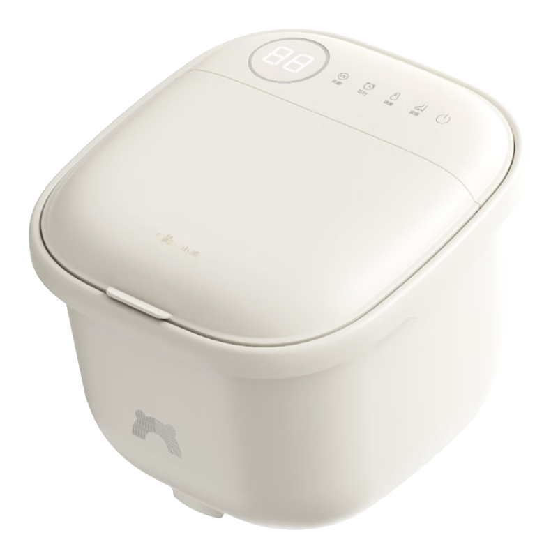 Bear Foot Soaking Bucket with Heating, Electric Massage, Steaming, And Health-Preserving Functions. Automatic Temperature Control Foot Bath Tub. Antibacterial Design. Gift for Girlfriend, Boyfriend, Parents, Elders. Mid-Autumn Festival Present