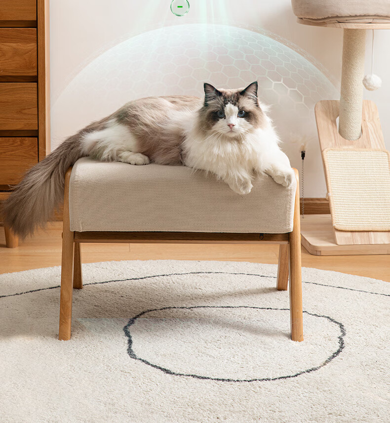 720 Pet Odor Removal Air Purifier for Cat and Dog Litter Odor, 99.9% Sterilization, Negative Ion Super Oxygen Deodorizer, Bathroom Freshener, Zero Consumables, Huawei Smart Link 14