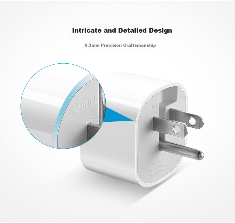 BULL Multi-Country Travel Adapter/Converter/Power Plug Adapter Suitable for over 200 Countries And Regions GN-L07 without Switch 7