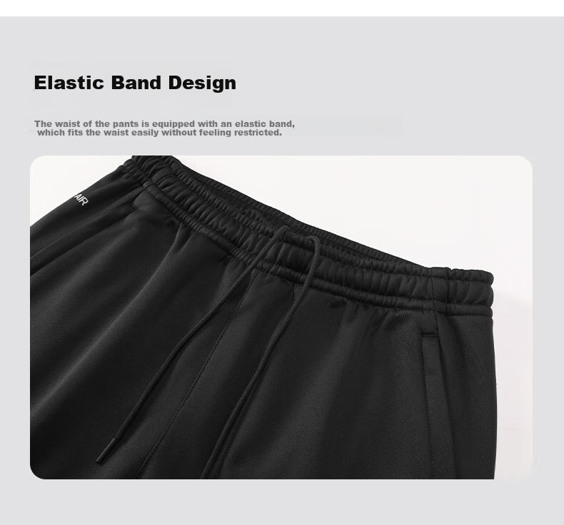 KELME Men's Sports Pants for Spring And Autumn, Knitted Soccer Tapered Pants, Casual Training Slim-Fit Long Pants, Black, Size S 9