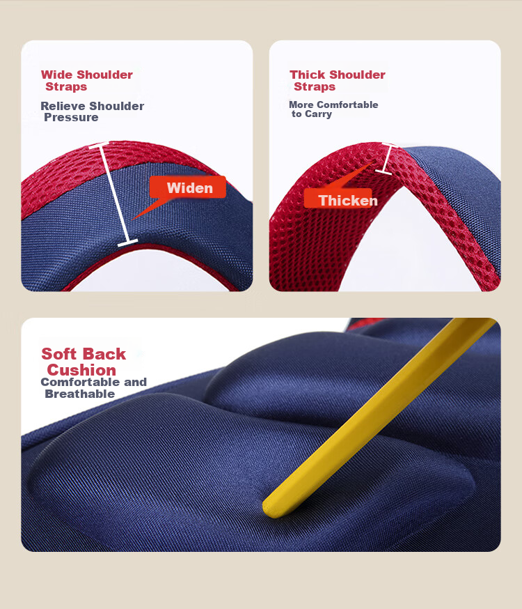 Dijiuchengbao Schoolbag for Primary School Students Grades 4-6, Ultra-Lightweight, Anti-Sagging, Pressure-Reducing, Spine-Protecting Backpack for Girls 8
