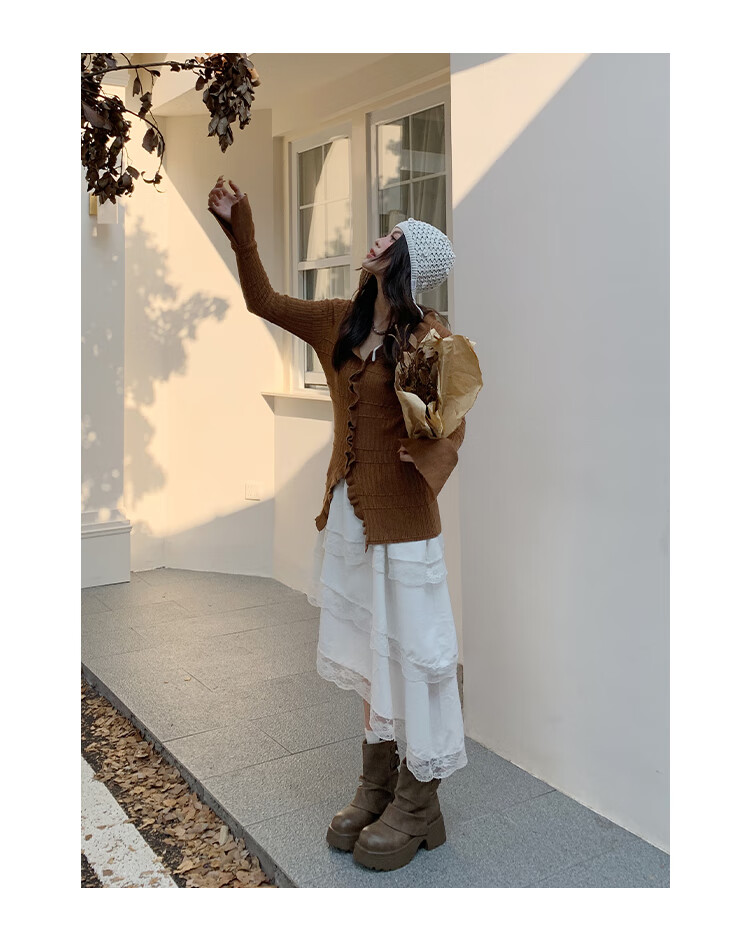 Josiny Platform Fashion Boots Women 2025 Autumn Winter New Stylish Mallard Short Boots British Style Martin Boots Yellow Brown Size 37 2