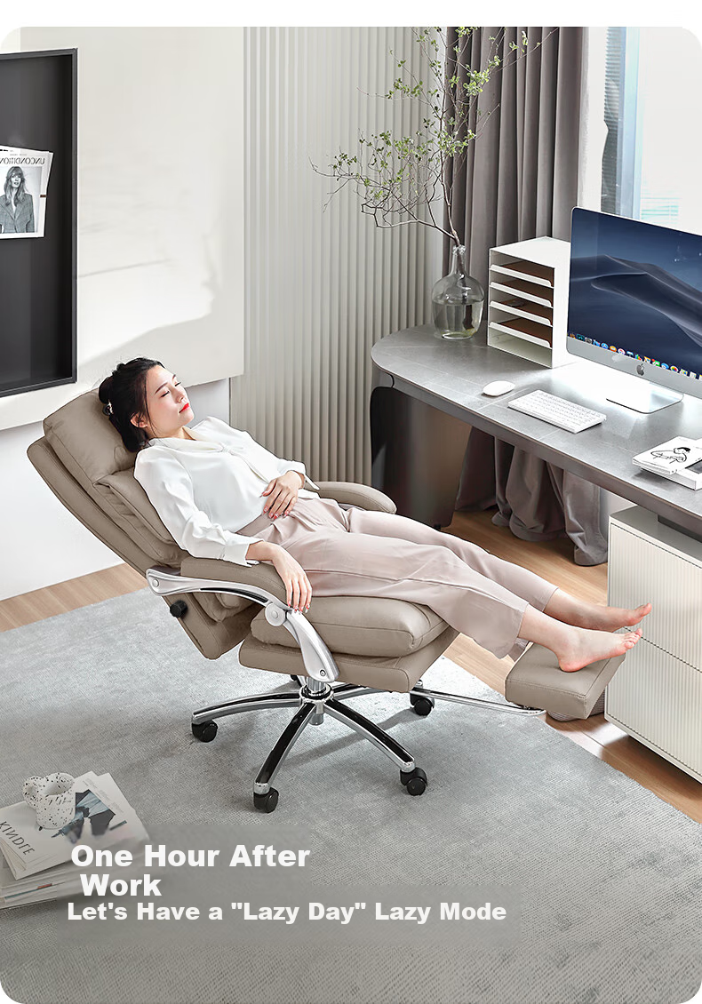 Guquan Boss Chair Home Heating Massage Comfortable Office Chair Nap Computer Chair Long Sitting C570H Coffee Thi 21