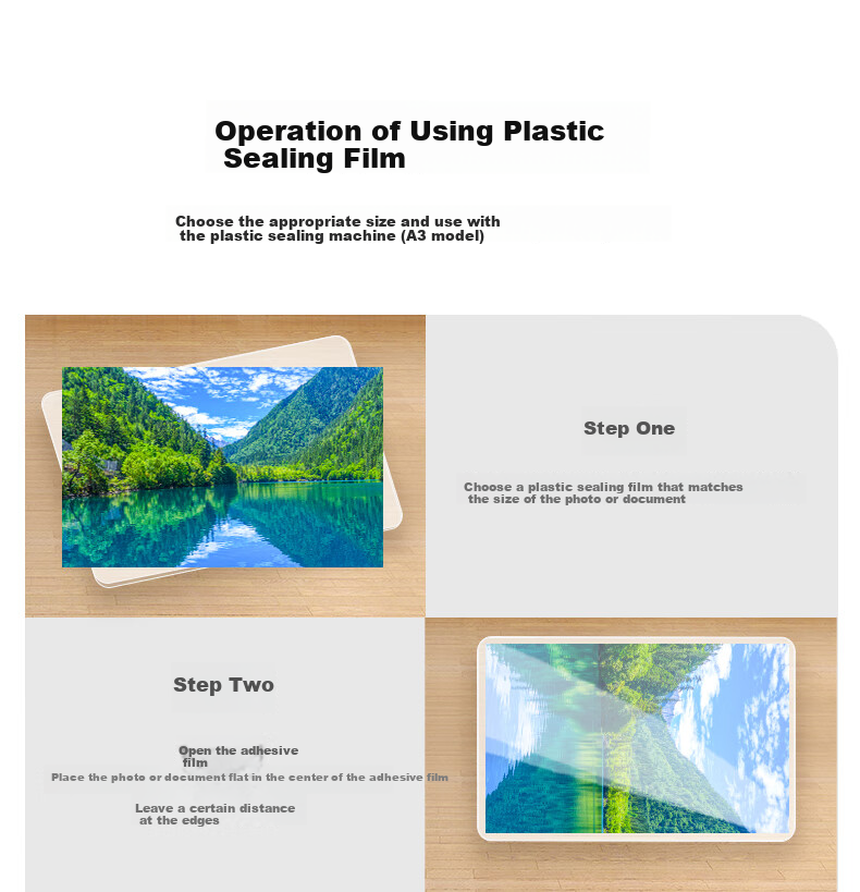 M&G Laminating Pouches A3/50 Sheets, 80mic, 307*430mm, Transparent High-Definition Document Photo Laminating Machine Film, Premium Specialized Card Protection Film ASC99391 7