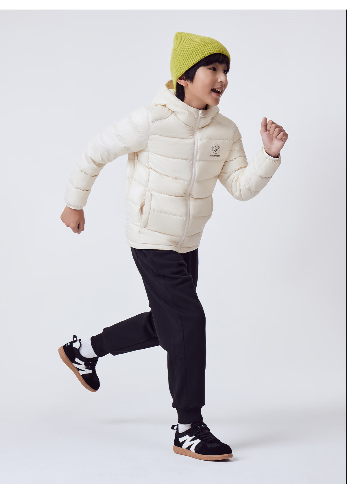 Panda Camel Series Kids Lightweight Down Jacket 3A Antibacterial Antistatic Warm Autumn Winter Coat for Boys and Girls 7342,150 8