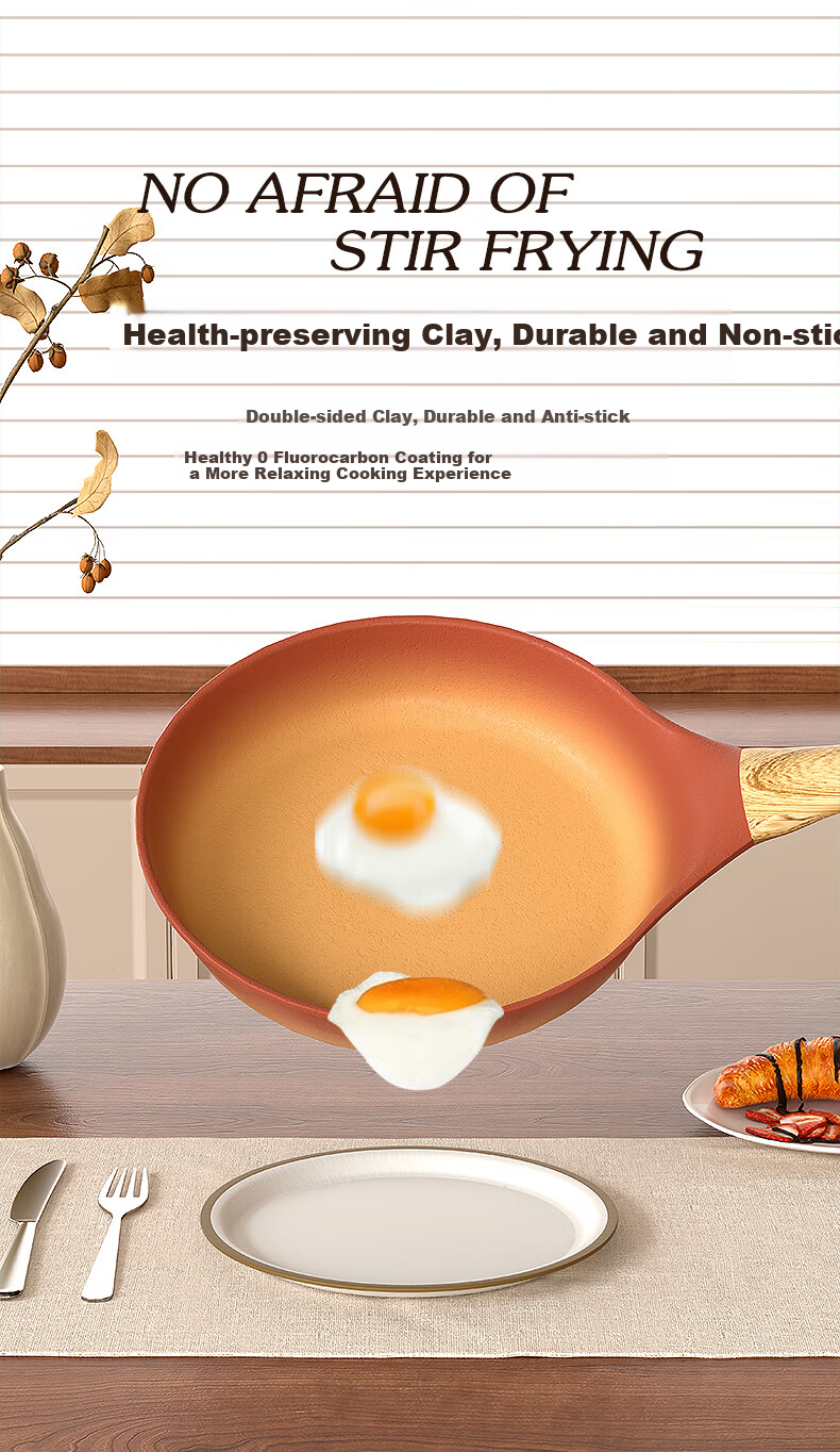 Amercook Non-Stick Cast Iron Skillet for Frying, Eggs, Steak, And Pancakes, Compatible with Gas And Induction Stoves 11