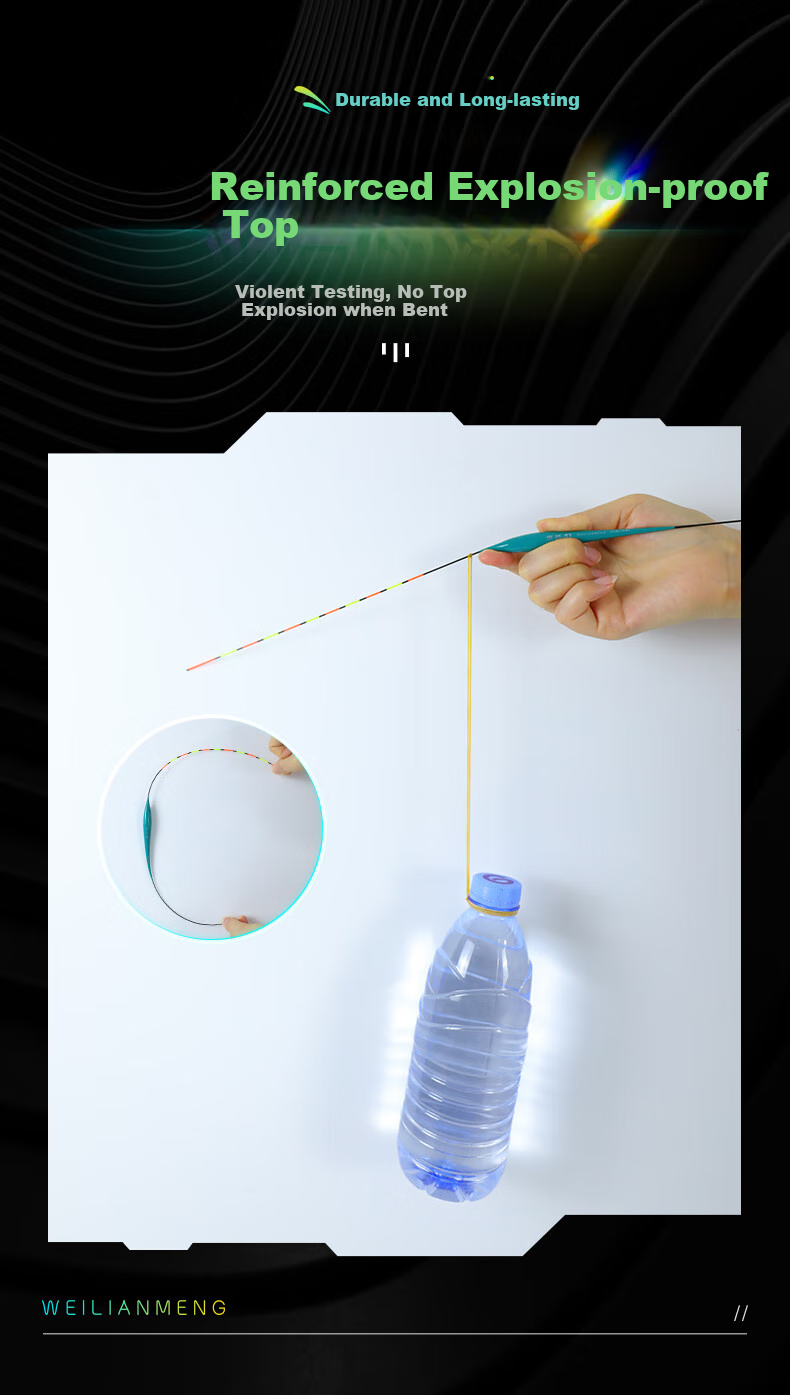 Weilianmeng YD04 Fishing Float, Seamless Electronic Float, Luminous Float, Ultra-Thin Tail, Sensitive Day And Night Dual-Use Float, Fishing Tackle 3