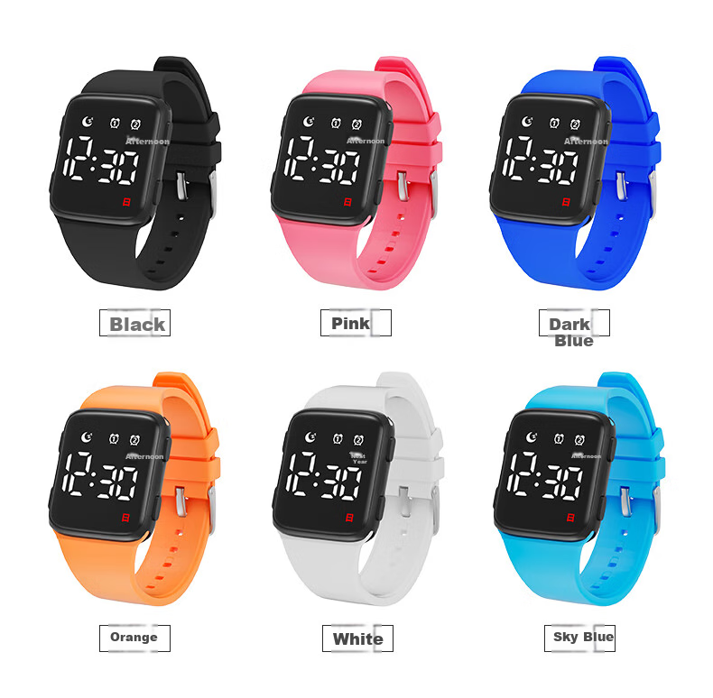 GEORGCOUNT Unisex Teenage Waterproof Luminous 2025 New Sports Electronic Watch for Boys Children 18