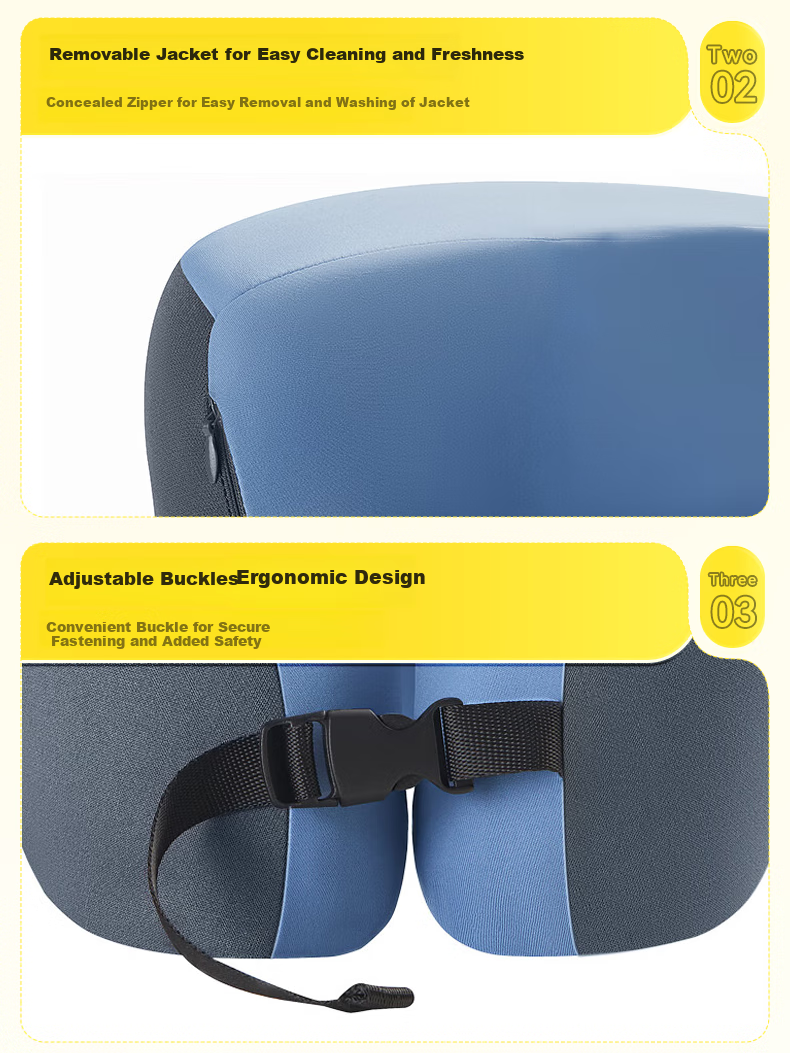 WITGOER [Includes Portable Storage Box] Nap Pillow, Face-Down Sleeping Small Pillow, Office Nap Aid, U-Shaped Desk Pillow for Students 28