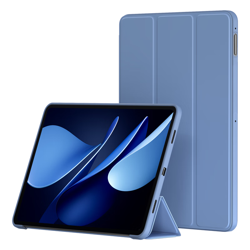BIAZE Protective Case for Huawei MatePad Air 12, Compatible with 2025/2024 Models of Huawei Tablets, 12-Inch Tri-Fold Stand, Slim Shockproof Cover PB540-Lavender