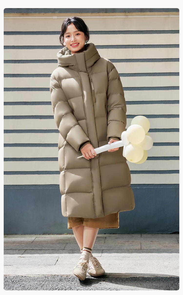 SNOWFLYING 2025 New Casual Fashion Artistic Women's Mid-Length Warm Anti-Cold Down Jacket Winter Coat 9