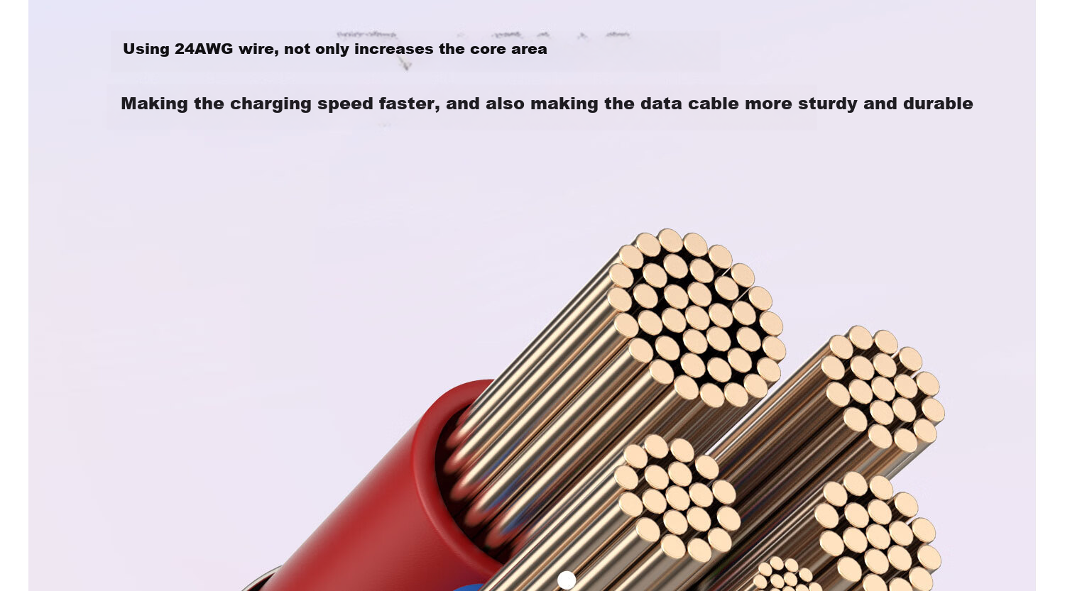 ANKE Charging Cable [MFi Certified], Apple IPhone 11/12/13/14 Phone Type-C to Lightning 60W Fast Charging Skin-Friendly Data Cable, 0.9m White 21