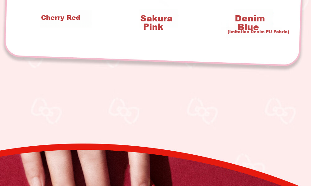 Toutou HELLOKITTY Multi-Card Holder Wallet, Zodiac Year Red, Birthday Gift for Girls, Present for Girlfriend 7