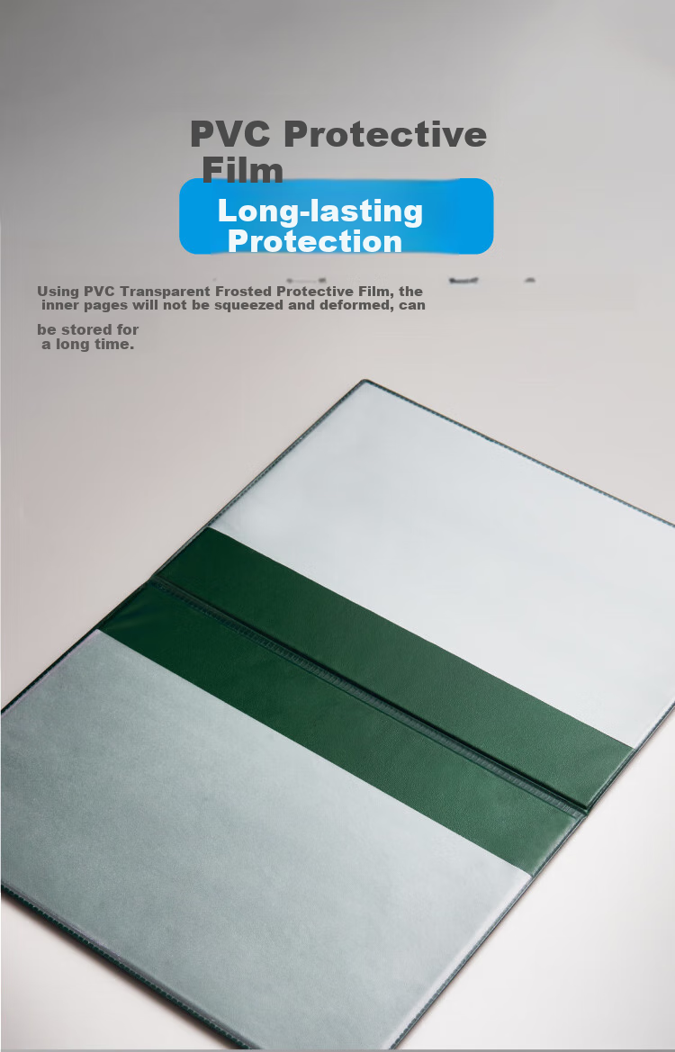 DSB (Disbi) Vaccine Record Cover, Standard Edition, Classic Thickened, Dark Green, Medical Certificate Outer Case for Baby Birth Certificate, Y11 6