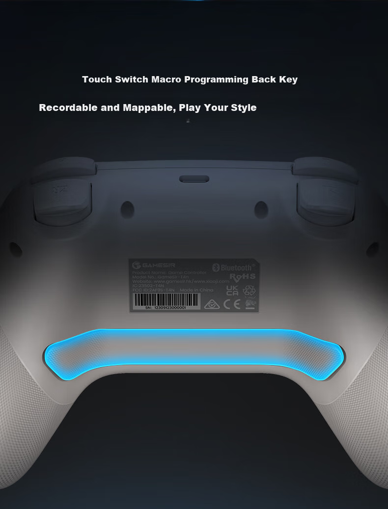 GAMESIR Qimingxing NS Version Switch 2 Motion Controller HD Vibration Steam Wireless Bluetooth Gamepad for PC Computer Mobile Phone Silk Song Pro Pokemon ZA 9