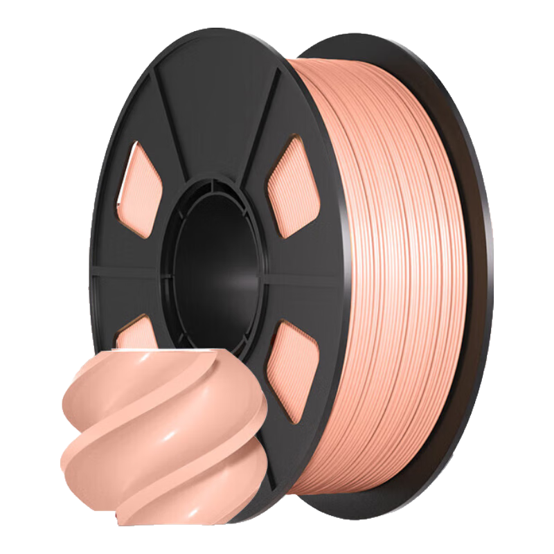 CMYKSUPPLIES 3D Printing Filament PLA Compatible with Tuozhu, Chuangxiang Sanwei, Duoleku, Fuzhi, Jiguang Erwo DIY Printer Mini Drawing Pen Line Material Soft Peach Color 1kg