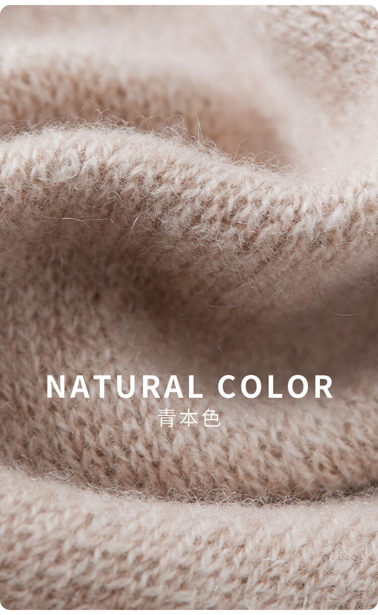 JIUMU 100% Cashmere Small Scarf for Women Autumn Winter Warm Neck Warmer Gift Box for Girls and Moms Birthday Present 22