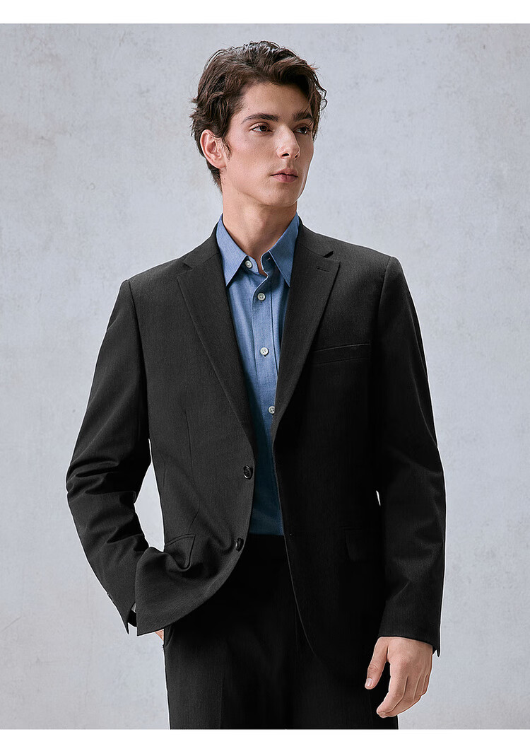 G2000 Antibacterial Multi-Stretch Business Formal Suit for Men, All-Season Office Wear 19