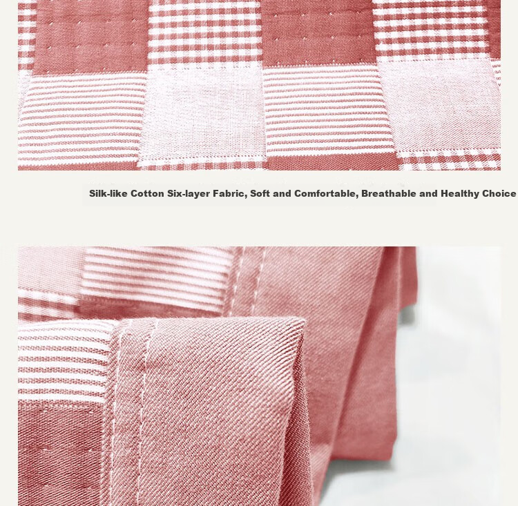 Ran Brand A-Class Antibacterial 100% Cotton Pillowcase Oil and Sweat Resistant Extra Large Thickened Pillowcase Pair 50*80cm 12