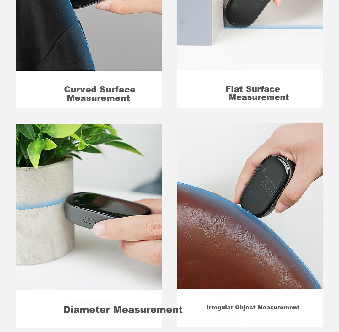 DUKA Electronic Distance Measuring Wheel High-Precision Flat and Curved Surface Type-C Rechargeable Measuring Tool Xiao Q 3