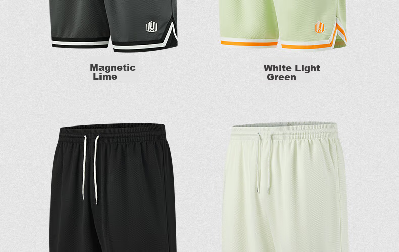 PEAK Men's Shorts, Summer Breathable Casual Versatile Basketball Pants, Professional Competition Training Cultural Sports Pants for Men DF342231 19