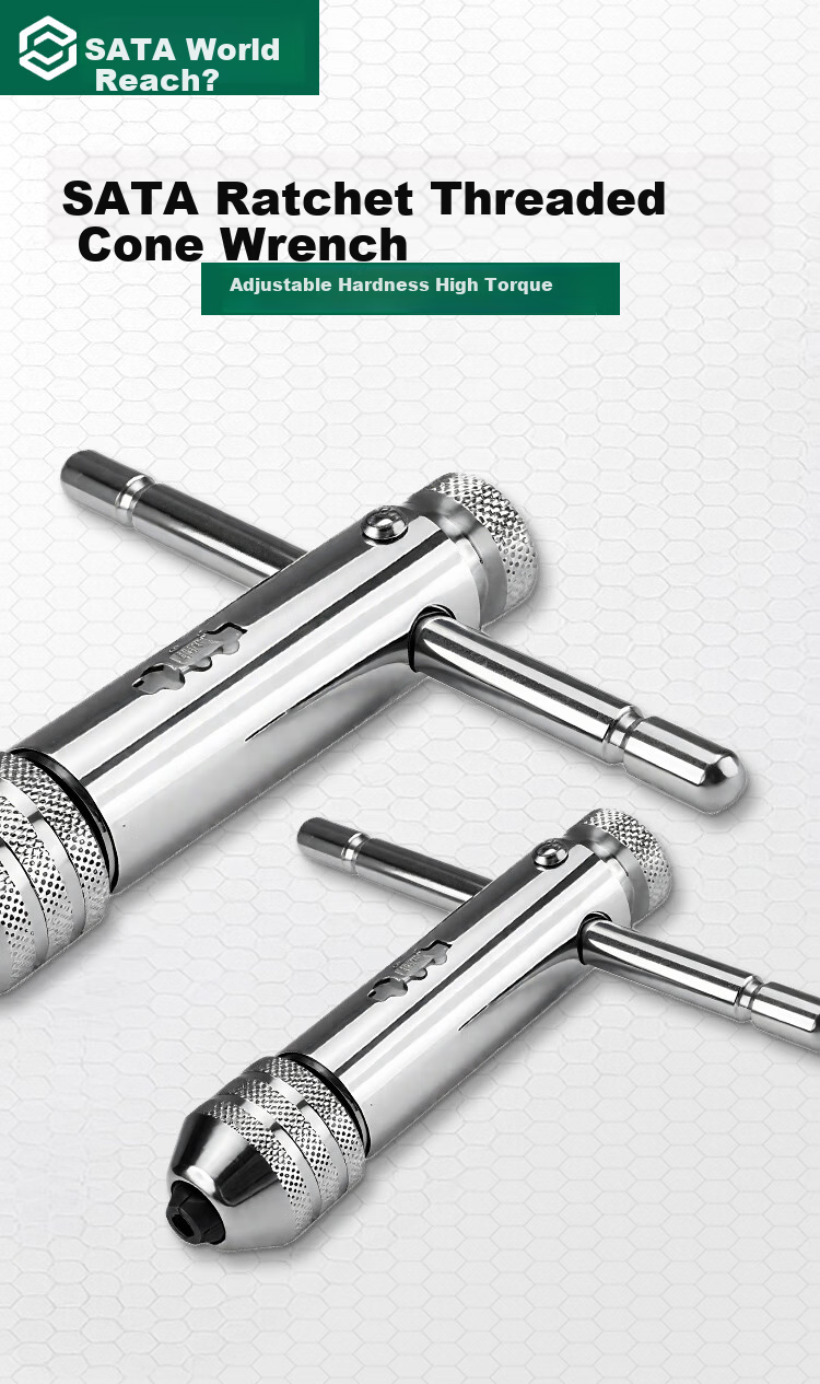 SATA Ratchet Tap Wrench M3-M6 50403 1