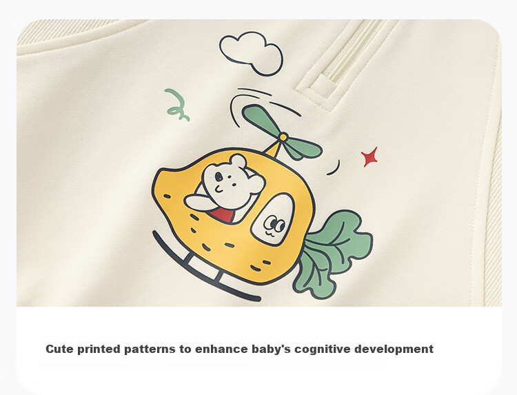 BALABALA Children's Clothing, Long-Sleeve Set for Kids, Two-Piece Outfit for Toddlers Entering School, Boys And Girls Autumn Wear, Cute Style, 209325104203 10