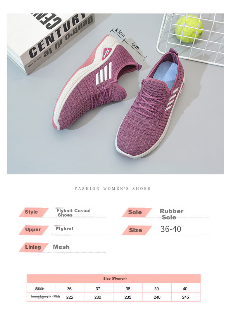 FOOTOPPO Slip-On Canvas Shoes for Women, Summer Middle-Aged And Elderly Beijing-Style Breathable Sweat-Wicking Soft-Soled Walking Shoes for Grandmothers And Mothers 13