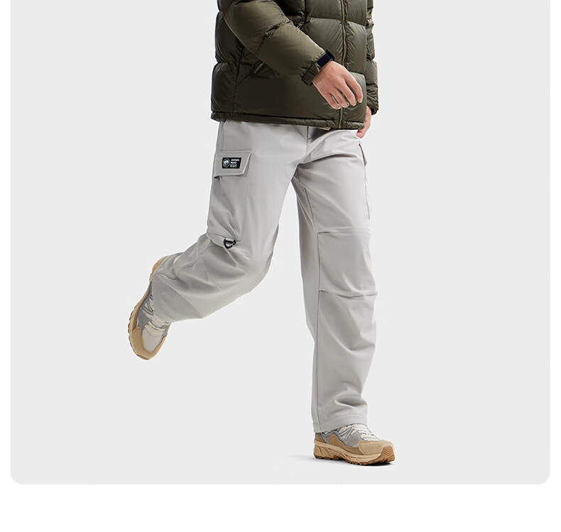 Qieluotuo Collaboration "Heat Energy" down Jacket, Unisex Outdoor Thickened Hooded Puffer Coat, M34CR07725 14