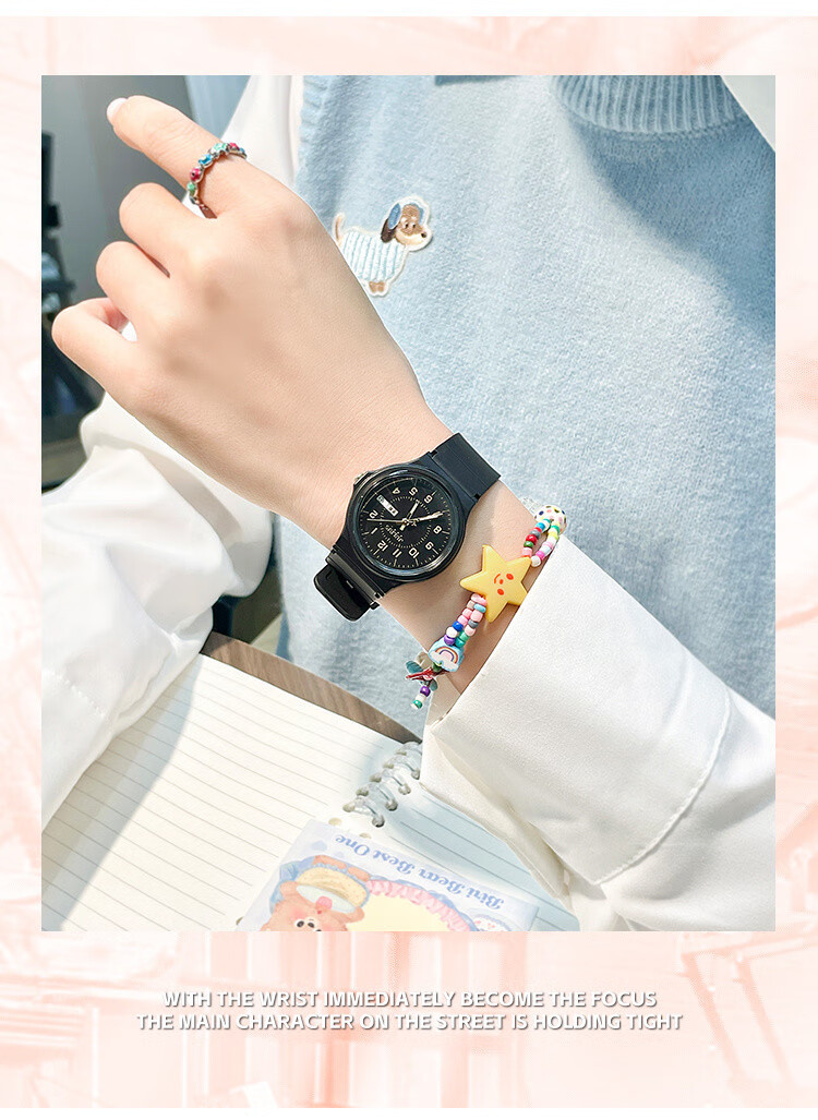 Julius JA-1523F Waterproof Silent Student Watch for Women and Men, High-Value Design for Girls, Suitable for Middle and High School Students 3
