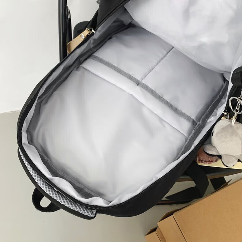 Huili Backpack for Women, College Students, High School Students, Teenage Girls, Casual Simple Lightweight Large Capacity Backpack for Me 11
