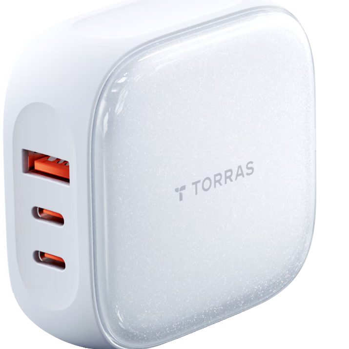 Torras 100W GaN Charger Set Official Genuine Multi-Port Type-C Fast Charger for Apple, Huawei Phones, Laptops
