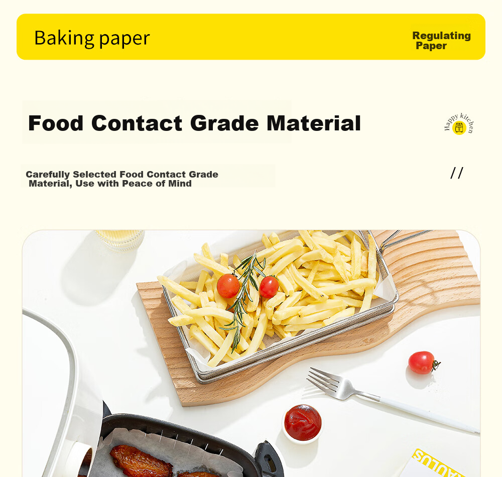 Kaulus Silicone Paper, 60 Meters * 30cm, for Oven Baking Trays, Meat Grilling, Air Fryer, Barbecue, Cake Baking 5