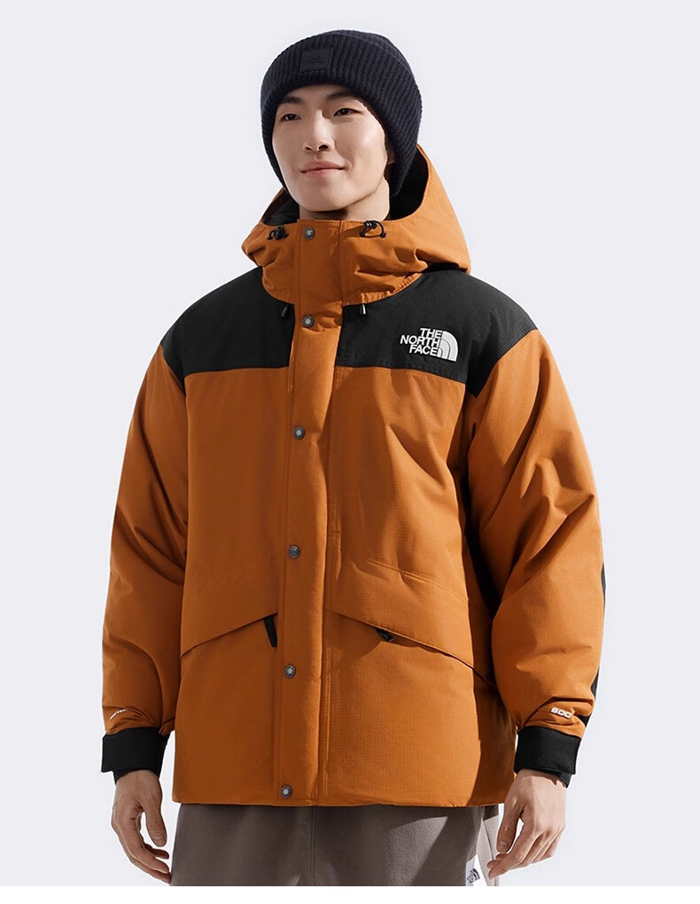 The North Face Men's New Mountain Down Jacket Outdoor Hiking Waterproof Warm Goose Down Coat 8FGH 9