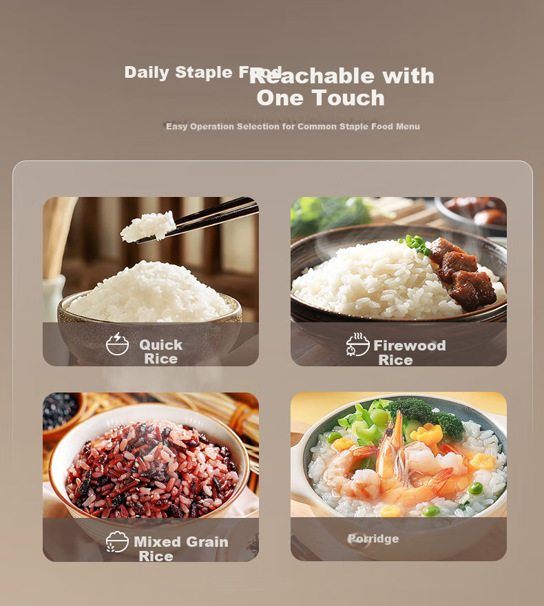 Midea Petal Rice Cooker for Home Use, 5L, Chiyang Charcoal Fire, Three-Dimensional IH Heating, Thickened, Antibacterial, Long-Lasting Charcoal, Titanium Gold Pot, One Pot Two Rices, Rice Cooker MB-CFB5089H 16