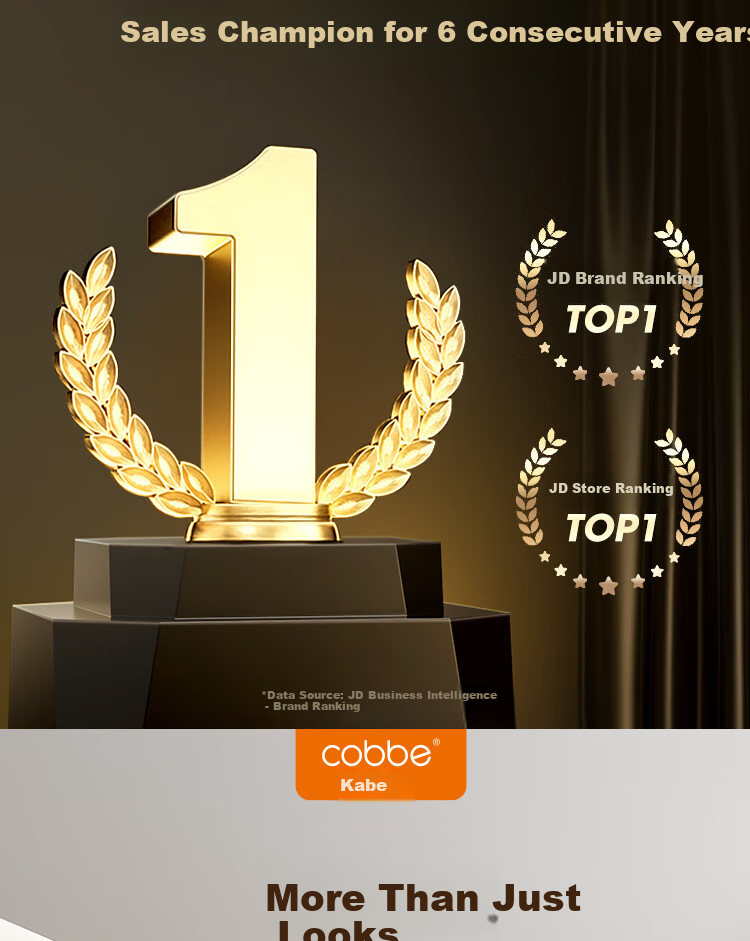 Cobbe Bathroom Storage Rack, Toilet No-Drilling Towel Holder, Space Aluminum Organizer Hooks 3