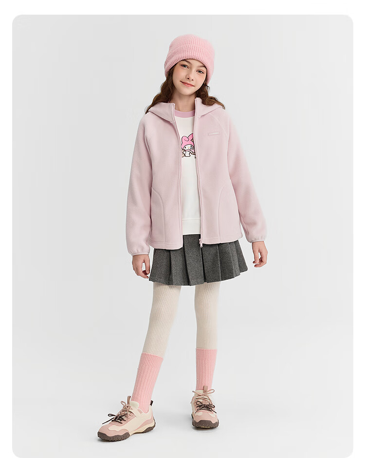 BALABALA Kids Fleece Jacket Boys Girls Winter 2025 Mall Edition 202425105201 2