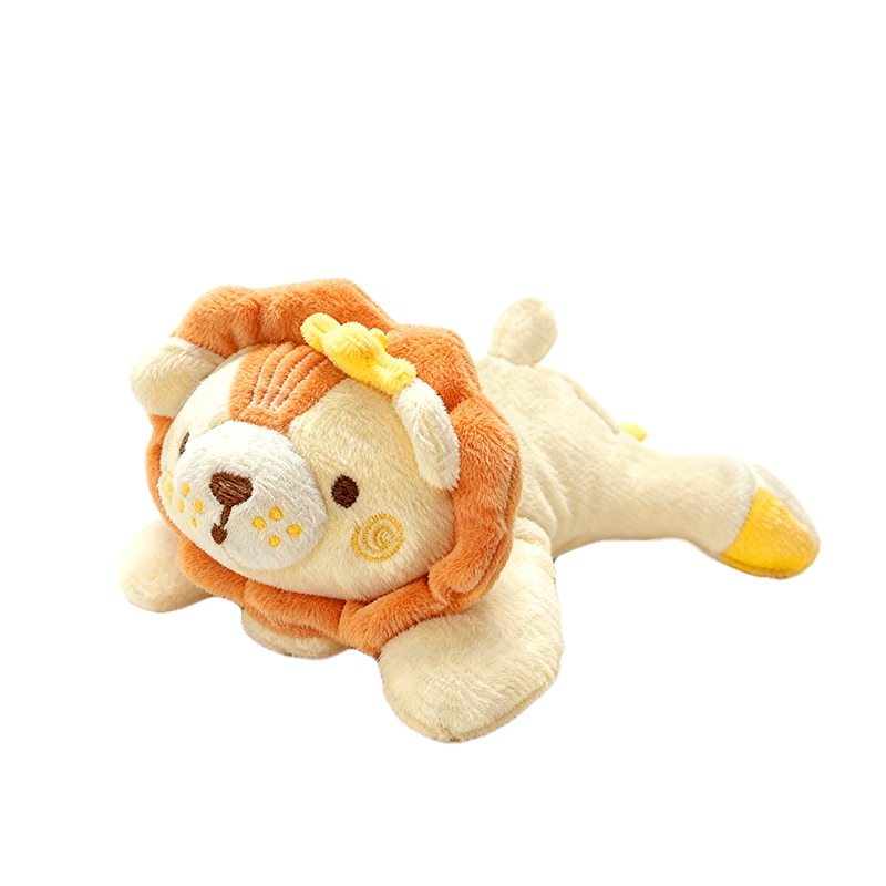 AVENT Philips Soothing Plush Hand Puppet Pacifier Clip Doll 0-1 Year Old Comfort Toy Cute Little Lion
