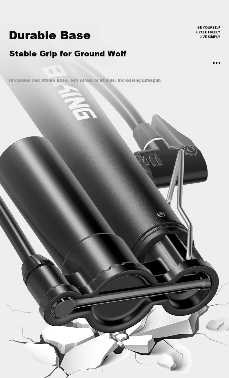 WestBiking Bicycle Pump, High-Pressure Air Compressor for Home Use, Electric Car, Basketball, Universal Portable Inflator 11