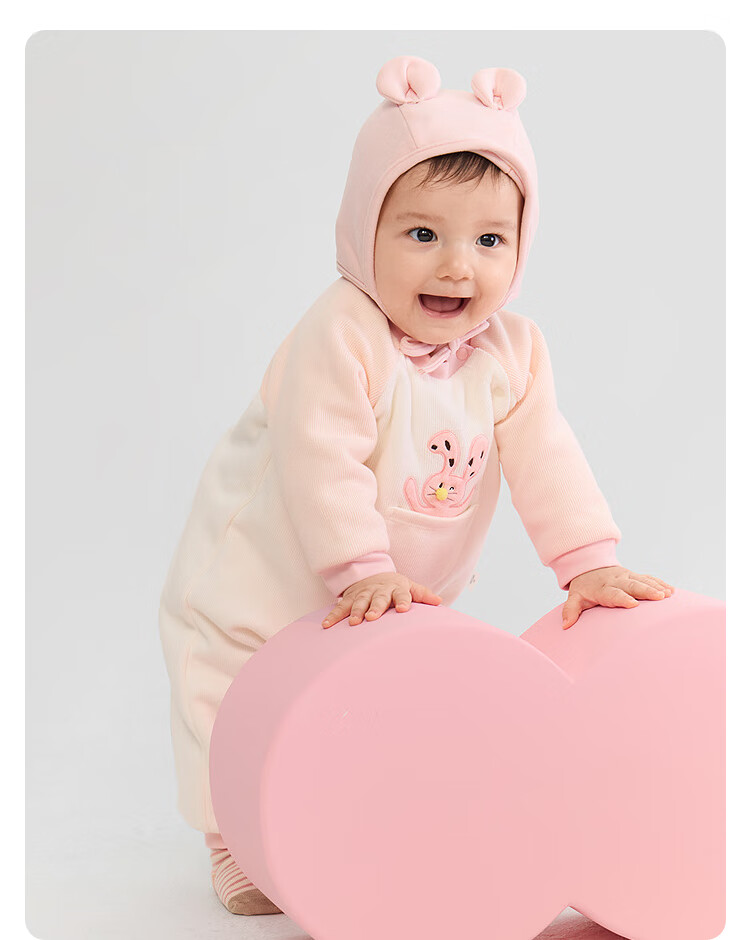 BALABALA Baby Newborn Winter Cotton-Padded Romper 2025 Infant Jumpsuit Cute Crawling Suit 208425133203 13